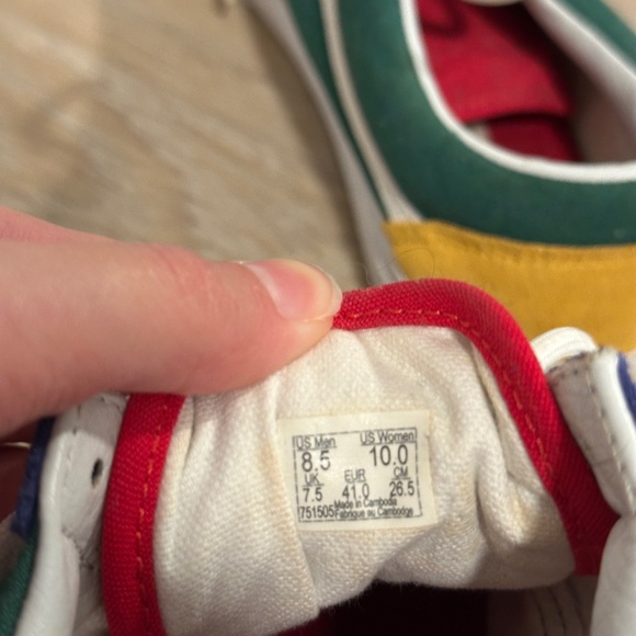 Color block vans - Picture 3 of 6